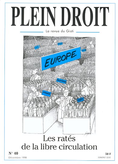 Couverture de Plein Droit numéro 40