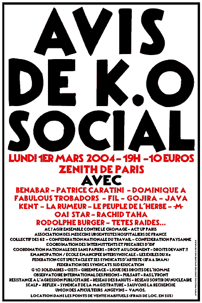 [Affiche du concert]