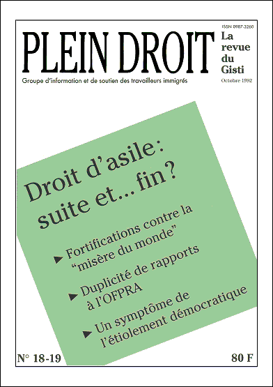 Couverture de Plein Droit