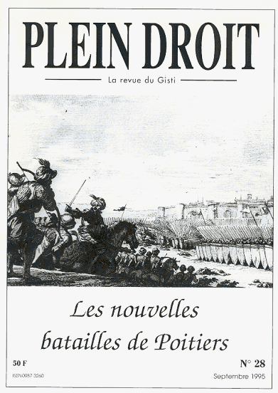 Couverture de Plein Droit numéro 28