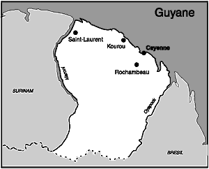 [Carte de la Guyane]